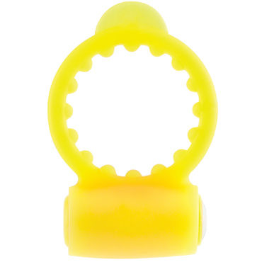 Pipedream Neon Vibrating Cockring, желтое, Эрекционное виброкольцо Pipedream Neon Vibrating Cockring, желтое, Эрекционное виброкольцо