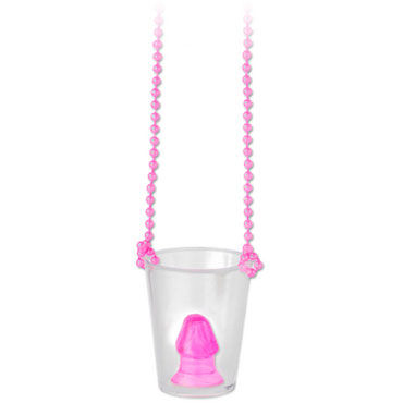 Pipedream Pecker Shot Glass Necklace, Рюмка с фаллосом на дне Pipedream Pecker Shot Glass Necklace, Рюмка с фаллосом на дне