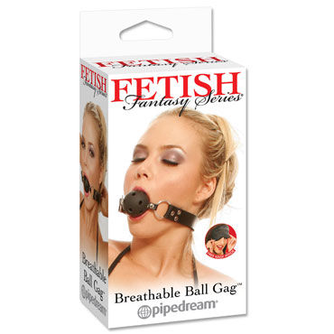Pipedream Breathable Ball Gag, Кляп с отверстиями Pipedream Breathable Ball Gag, Кляп с отверстиями