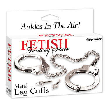 Pipedream Metal Leg Cuffs, Металлические наручники для ног Pipedream Metal Leg Cuffs, Металлические наручники для ног