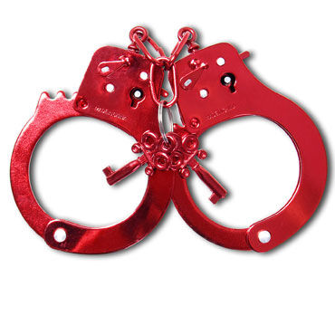 Pipedream Anodized Cuffs, красные - фото, отзывы Pipedream Anodized Cuffs, красные - фото, отзывы