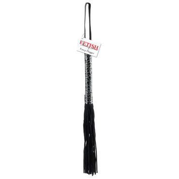 Pipedream Designer Flogger, черный, Дизайнерский флоггер Pipedream Designer Flogger, черный, Дизайнерский флоггер