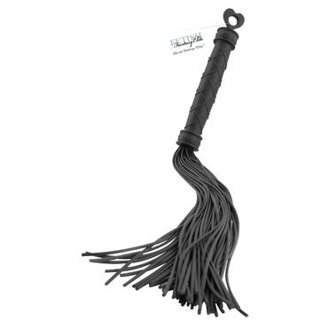 Pipedream Silicone Bondage Whip, черный, Силиконовая плеть Pipedream Silicone Bondage Whip, черный, Силиконовая плеть