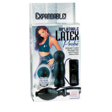 California Exotic Inflatable Latex Probe - Анальная груша с вибрацией - купить в секс шопе California Exotic Inflatable Latex Probe - Анальная груша с вибрацией - купить в секс шопе