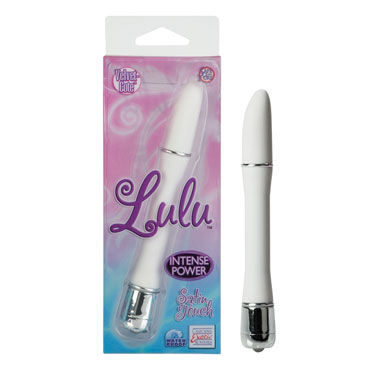 California Exotic Lulu Satin Touch, белый, Минивибратор с бархатистой поверхностью California Exotic Lulu Satin Touch, белый, Минивибратор с бархатистой поверхностью