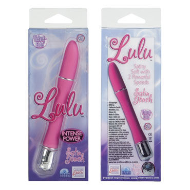 California Exotic Lulu Satin Touch, розовый - Минивибратор с бархатистой поверхностью - купить в секс шопе California Exotic Lulu Satin Touch, розовый - Минивибратор с бархатистой поверхностью - купить в секс шопе