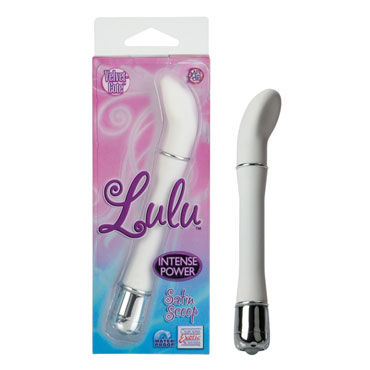 California Exotic Lulu Satin Scoop, белый, Минивибратор с бархатистой поверхностью California Exotic Lulu Satin Scoop, белый, Минивибратор с бархатистой поверхностью