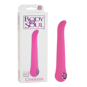 California Exotic Body & Soul Cherish, розовый, мини вибратор для стимуляции точки G California Exotic Body & Soul Cherish, розовый, мини вибратор для стимуляции точки G