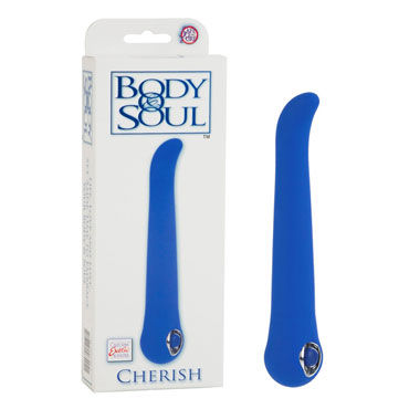 California Exotic Body & Soul Cherish, синий, Минивибратор для стимуляции точки G California Exotic Body & Soul Cherish, синий, Минивибратор для стимуляции точки G