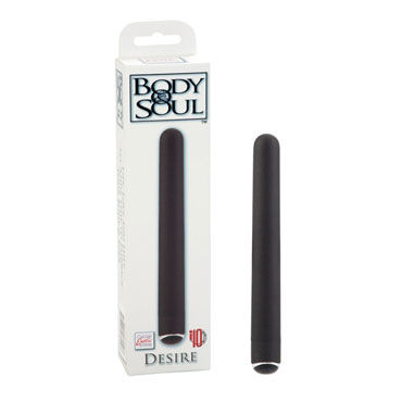 California Exotic Body & Soul Desire, черный, Вибратор с бархатистой поверхностью небольшого размера California Exotic Body & Soul Desire, черный, Вибратор с бархатистой поверхностью небольшого размера