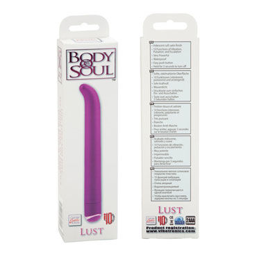 California Exotic Body & Soul Lust, розовый - Вибратор для стимуляции точки G - купить в секс шопе California Exotic Body & Soul Lust, розовый - Вибратор для стимуляции точки G - купить в секс шопе