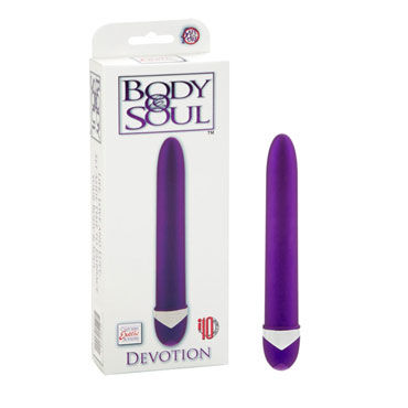 California Exotic Body & Soul Devotion, фиолетовый, Классический вибратор небольшого размера California Exotic Body & Soul Devotion, фиолетовый, Классический вибратор небольшого размера