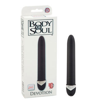 California Exotic Body & Soul Devotion, черный, Классический вибратор небольшого размера California Exotic Body & Soul Devotion, черный, Классический вибратор небольшого размера
