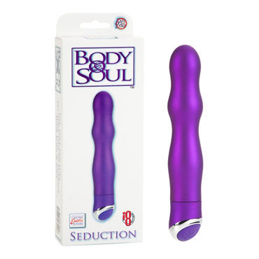 California Exotic Body & Soul Seduction, фиолетовый, Вибратор рельефной формы California Exotic Body & Soul Seduction, фиолетовый, Вибратор рельефной формы