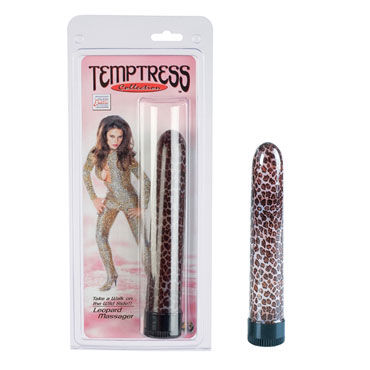 California Exotic Temptress Collection, леопардовый, Классический вибратор California Exotic Temptress Collection, леопардовый, Классический вибратор