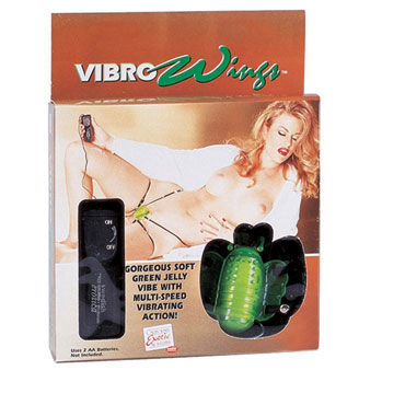 California Exotic Vibro Wings - Многоскоростная вибробабочка - купить в секс шопе California Exotic Vibro Wings - Многоскоростная вибробабочка - купить в секс шопе