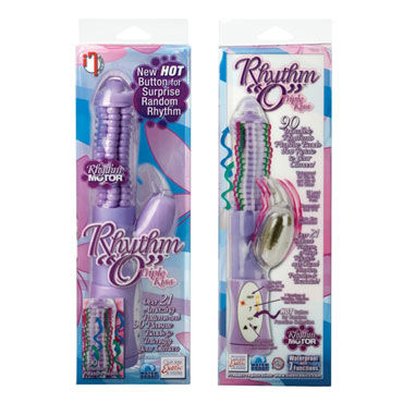 California Exotic Rhythm O Triple Kiss - Многофункциональный вибратор - купить в секс шопе California Exotic Rhythm O Triple Kiss - Многофункциональный вибратор - купить в секс шопе