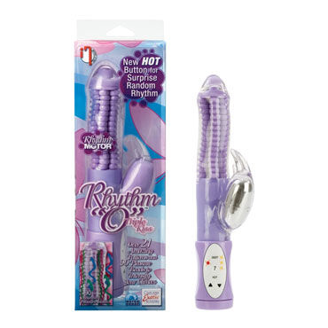 California Exotic Rhythm O Triple Kiss, Многофункциональный вибратор California Exotic Rhythm O Triple Kiss, Многофункциональный вибратор