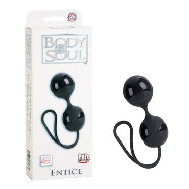 California Exotic Body & Soul Entice, черный, Вагинальные шарики California Exotic Body & Soul Entice, черный, Вагинальные шарики