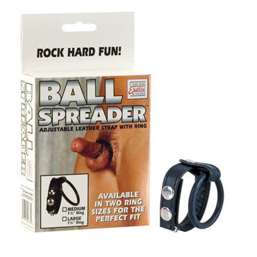 California Exotic Ball Spreader Large, Сбруя на пенис и мошонку большого размера California Exotic Ball Spreader Large, Сбруя на пенис и мошонку большого размера