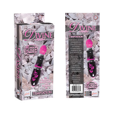 California Exotic Divine Temptation, розовый - Ротационный массажер - купить в секс шопе California Exotic Divine Temptation, розовый - Ротационный массажер - купить в секс шопе