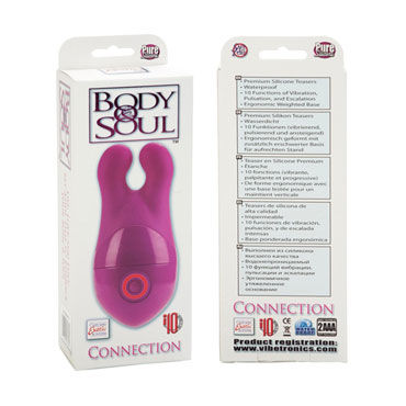 California Exotic Body & Soul Connection, розовый - Клиторальный вибромассажер - купить в секс шопе California Exotic Body & Soul Connection, розовый - Клиторальный вибромассажер - купить в секс шопе