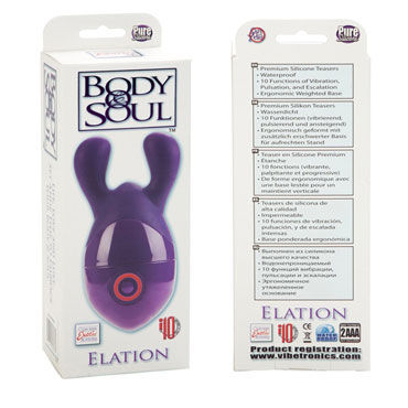 California Exotic Body & Soul Elation - Клиторальный вибромассажер - купить в секс шопе California Exotic Body & Soul Elation - Клиторальный вибромассажер - купить в секс шопе