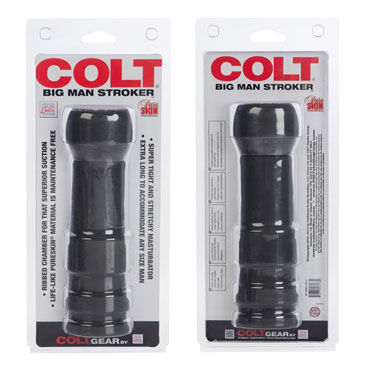 California Exotic Colt Big Man Stroker - Длинный эластичный мастурбатор - купить в секс шопе California Exotic Colt Big Man Stroker - Длинный эластичный мастурбатор - купить в секс шопе