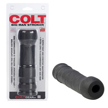 California Exotic Colt Big Man Stroker, Длинный эластичный мастурбатор California Exotic Colt Big Man Stroker, Длинный эластичный мастурбатор