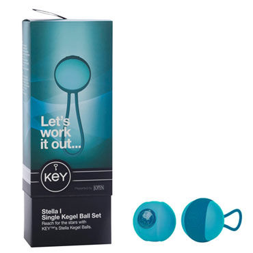 Jopen Key Stella I, голубые, Вагинальные шарики Jopen Key Stella I, голубые, Вагинальные шарики
