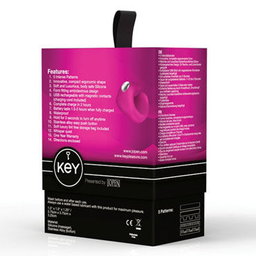 Jopen Key Pyxis, розовый - Вибростимулятор на палец - купить в секс шопе Jopen Key Pyxis, розовый - Вибростимулятор на палец - купить в секс шопе