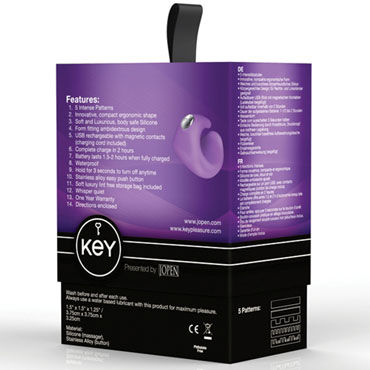 Jopen Key Pyxis, фиолетовый - Вибростимулятор на палец - купить в секс шопе Jopen Key Pyxis, фиолетовый - Вибростимулятор на палец - купить в секс шопе