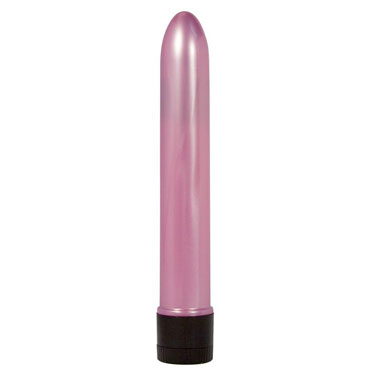 Toy Joy Retro Ultra Slimline, розовый, Гладкий классический вибратор Toy Joy Retro Ultra Slimline, розовый, Гладкий классический вибратор