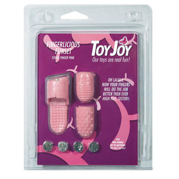 Toy Joy Fingerlicious Funset, розовая - фото, отзывы Toy Joy Fingerlicious Funset, розовая - фото, отзывы