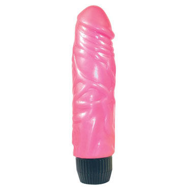 Toy Joy Little Dickie, розовый, Реалистичный минивибратор Toy Joy Little Dickie, розовый, Реалистичный минивибратор