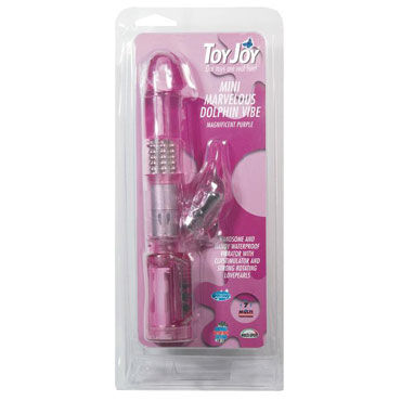 Toy Joy Mini Marvelous Dolphin, фиолетовый - фото, отзывы Toy Joy Mini Marvelous Dolphin, фиолетовый - фото, отзывы