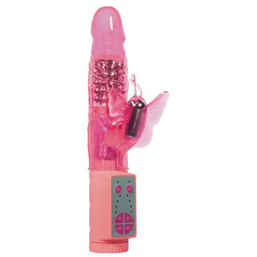 Toy Joy Madame Butterfly, розовый, Многофункциональный вибратор Toy Joy Madame Butterfly, розовый, Многофункциональный вибратор