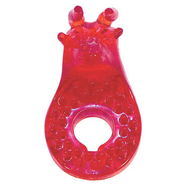 Toy Joy Bulls Eye Ring, красное - фото, отзывы Toy Joy Bulls Eye Ring, красное - фото, отзывы