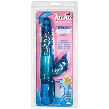 Toy Joy Twinturbo Dolphin, голубой - фото, отзывы Toy Joy Twinturbo Dolphin, голубой - фото, отзывы