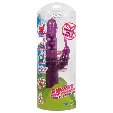 Toy Joy Bunny On A Budget Smooth, фиолетовый - фото, отзывы Toy Joy Bunny On A Budget Smooth, фиолетовый - фото, отзывы