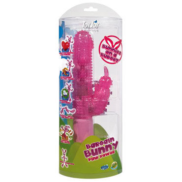 Toy Joy Bunny On A Budget, розовый - фото, отзывы Toy Joy Bunny On A Budget, розовый - фото, отзывы