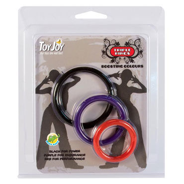 Toy Joy Triple Rings - фото, отзывы Toy Joy Triple Rings - фото, отзывы