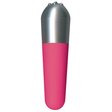 Toy Joy Funky Vibrette, розовый, мини вибратор классической формы Toy Joy Funky Vibrette, розовый, мини вибратор классической формы