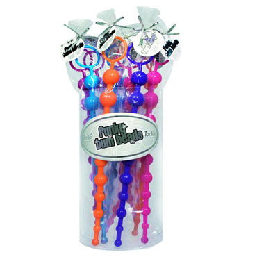Toy Joy Funky Bum Beads, Набор из десяти анальных цепочек Toy Joy Funky Bum Beads, Набор из десяти анальных цепочек