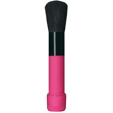 Toy Joy Funky Tickle Brush, розовая, Кисточка с вибрацией Toy Joy Funky Tickle Brush, розовая, Кисточка с вибрацией
