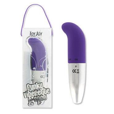 Toy Joy G Funky Viberette, фиолетовый, Вибратор для стимуляции точки G Toy Joy G Funky Viberette, фиолетовый, Вибратор для стимуляции точки G