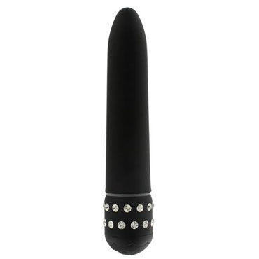 Toy Joy Diamond Black Superbe, Вибратор классической формы Toy Joy Diamond Black Superbe, Вибратор классической формы