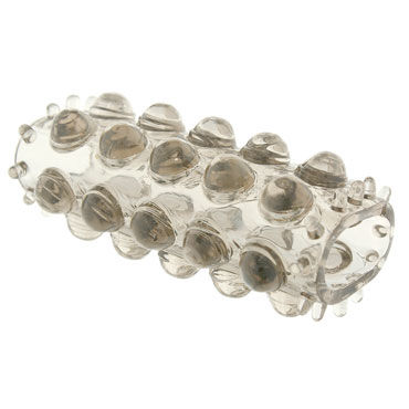 Toy Joy Power Stretchy Sleeve, черная, Насадка на пенис Toy Joy Power Stretchy Sleeve, черная, Насадка на пенис