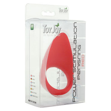 Toy Joy Power Stimulation Penisring L/XL, красное - фото, отзывы Toy Joy Power Stimulation Penisring L/XL, красное - фото, отзывы