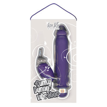 Toy Joy Funky Bunny, фиолетовый - фото, отзывы Toy Joy Funky Bunny, фиолетовый - фото, отзывы